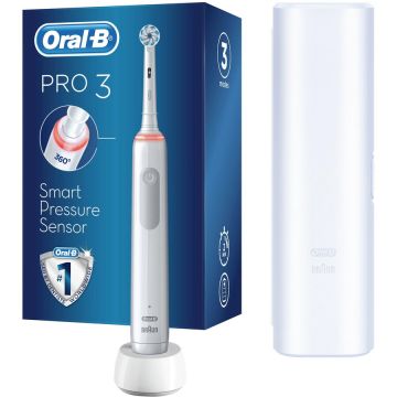 Oral-b Periuta de dinti electrica Oral-B Pro 3 3500 Alba