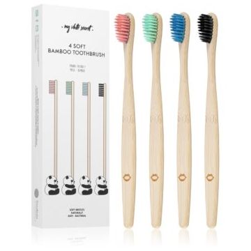 My White Secret Bamboo Toothbrush Periuta de dinti de bambus