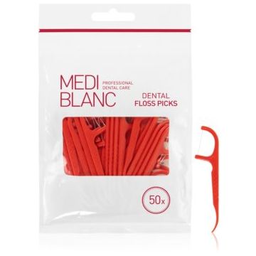 MEDIBLANC Dental Floss Picks scobitori dentare cu filet