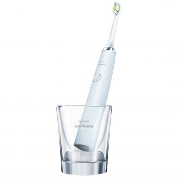 Periuta de dinti electrica Philips Sonicare DiamondClean HX9332/04, 31000 oscilatii, 5 moduri, 2 capete, Alb