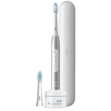 Oral-b Oral-B Pulsonic Slim Luxe 4500 Platinum Periuta de dinti electrica + husa de voiaj