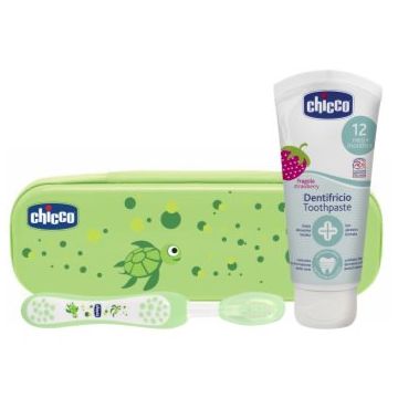 Chicco Always Smiling 12m+ set pentru îngrijirea dentară pentru copii