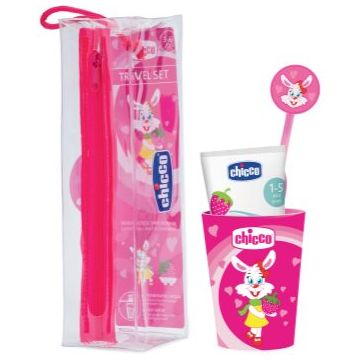 Chicco Travel Set set pentru îngrijirea dentară