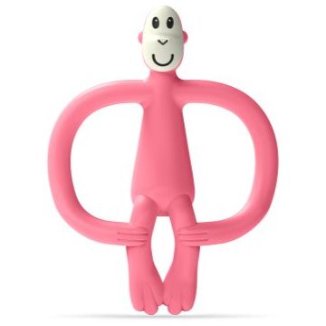 Matchstick Monkey Monkey Teether jucărie pentru dentiție perie 2 in 1