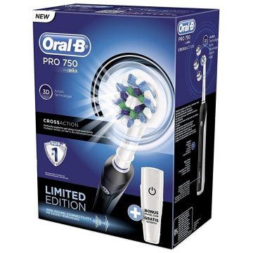 Oral-b Perie dinţi electrică Oral-B Pro 750 D16.513.UX black