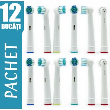 Set PROMO 12 bucati Rezerva periuta de dinti