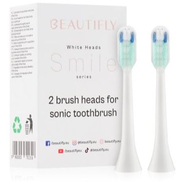 Beautifly White Smile Toothbrush Tips capete de schimb pentru periuta de dinti