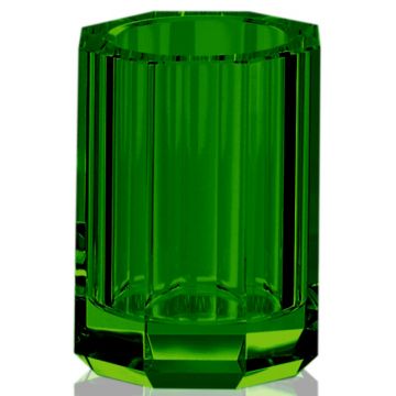 Pahar suport Decor Walther Kristall KR BER 10x7cm verde