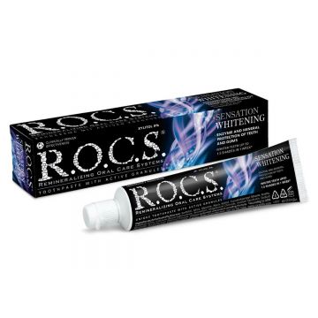 Pasta de dinti R.O.C.S. Sensation Whitening, eXtreme fresh, 74gr