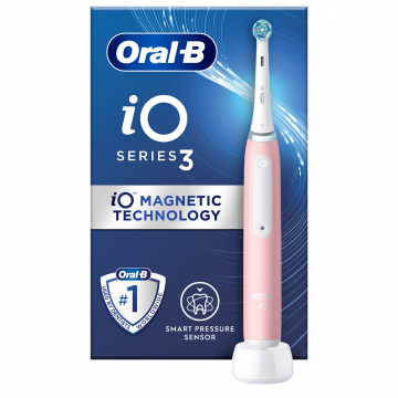 Periuta de dinti electrica iO3 Roz, 1 bucata, Oral-B