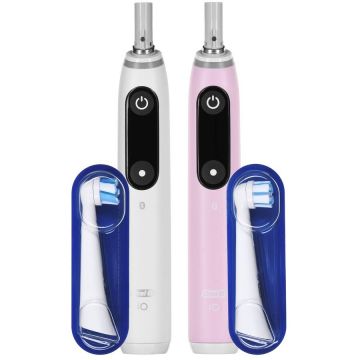 Periuta de Dinti Electrica Oral-B iO6 DuoPack White/Pink