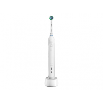 Periuta de dinti electrica Oral-B Pro 1 Clean, 20000 pulsatii/min, Curatare 3D, Timer, 1 program, 1 capat (Alb)