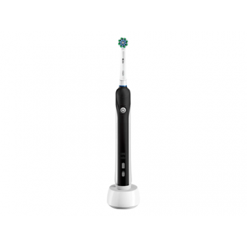 Periuta de dinti electrica Oral-B Pro 1 Clean, 20000 pulsatii/min, Curatare 3D, Timer, 1 program, 1 capat (Negru)