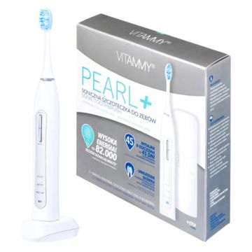 Periuta de dinti electrica VITAMMY Pearl+, Alb/ Negru - Alb