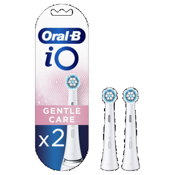 Rezerve periuta de dinti electrica Oral-B iO Gentle Care, compatibile doar cu seria iO, 2 buc