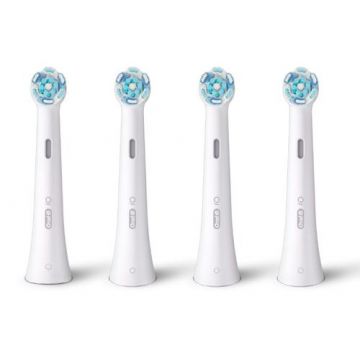 Rezerve periuta de dinti electrica Oral-B iO Ultimate Clean, compatibile doar cu seria iO, 4 buc, Alb