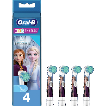 Rezerve periuta de dinti electrica pentru copii Oral-B Frozen, 4 buc