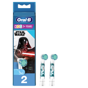 Rezerve periuta de dinti Oral-B EB10-2 Star Wars, 2 bucati (Multicolor)