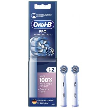 Rezerve periuta de dinti Oral-B EB60X Sensitive Clean, 2 bucati