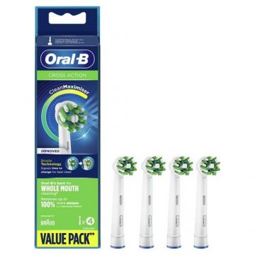 Rezerve periuta de dinti Oral-B Pro Cross Action, 4 bucati