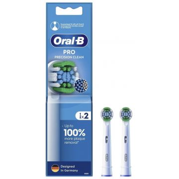 Rezerve periuta de dinti Oral-B Pro Precision Clean EB20RX, 2 bucati