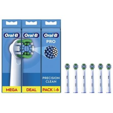 Rezerve periuta de dinti Oral-B Pro Precision Clean EB20RX, 6 bucati