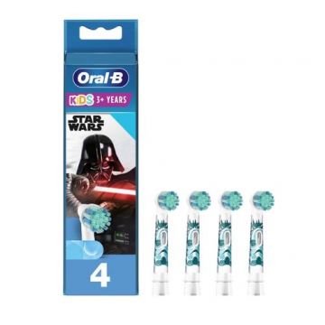 Rezerve periuta de dinti Oral-B Star Wars EB10, 4 bucati